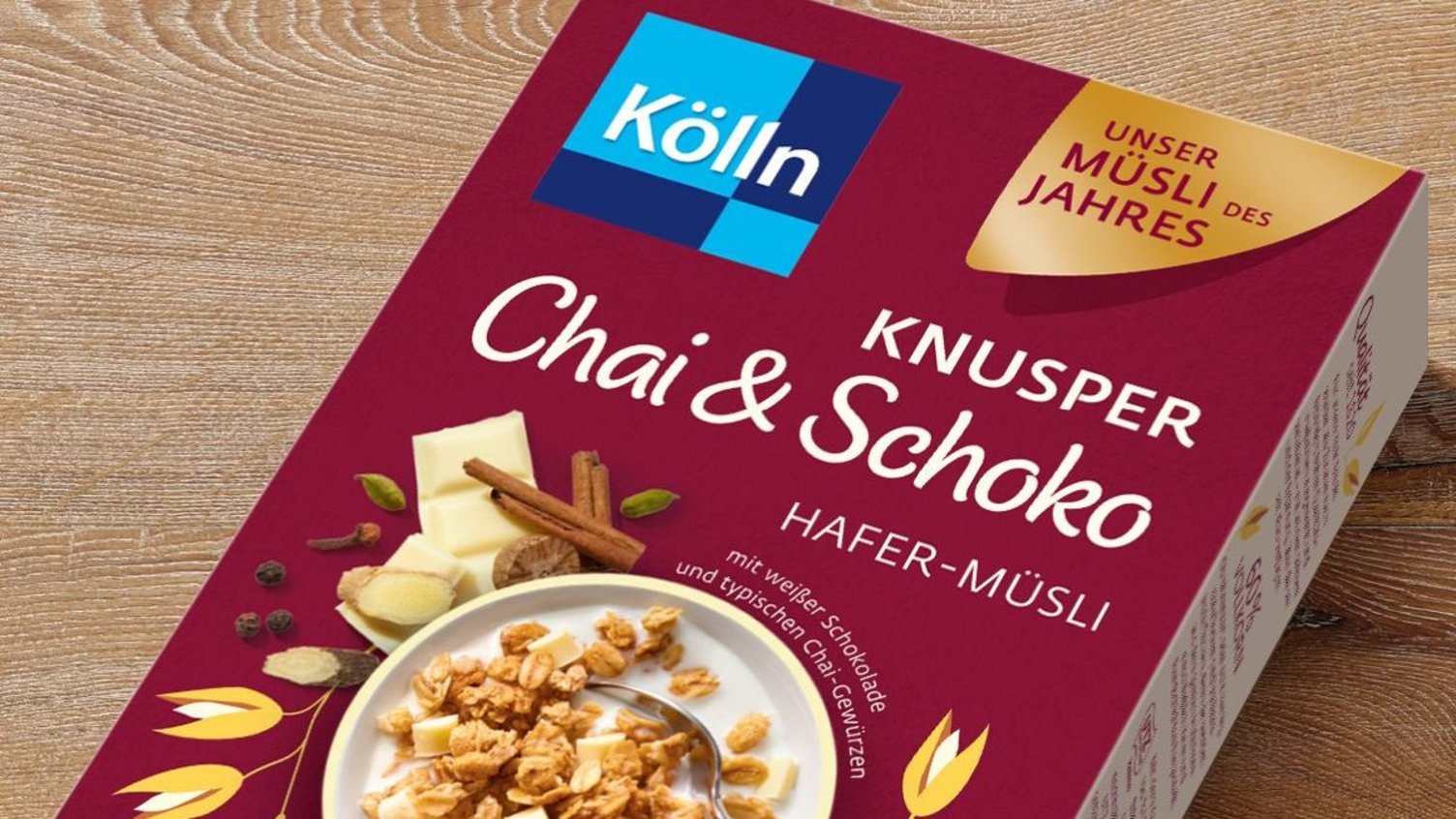 Knusper Chai & Schoko Müsli